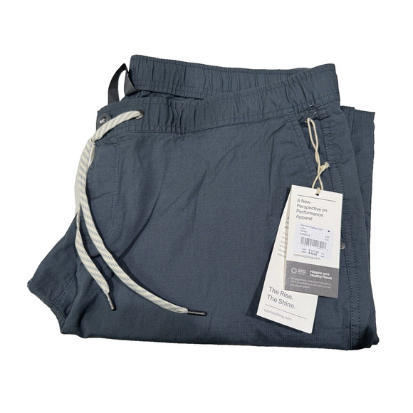 NWT Vuori Women's VW401 Ripstop in Lake Stretch Cotton Pants XXL - Picture 2 of 6